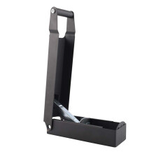 Can Smasher Wall Mounted Can Crusher, Manual Bottle Smasher, Aluminum Beverage Can Press, Recycling Tool, Black
