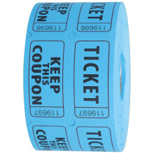 500 Pcs Double Roll Raffle Tickets Consecutively Numbered For Events