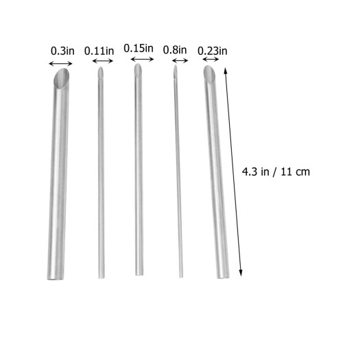 5Pcs Pottery Circle Cutter Tool For Clay 2