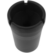 Portable Mini Auto Ashtray Compact Bucket Design Leakproof Plastic