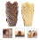 200Stk Papier Backförmchen Tulpenform Für Cupcakes Muffins 3
