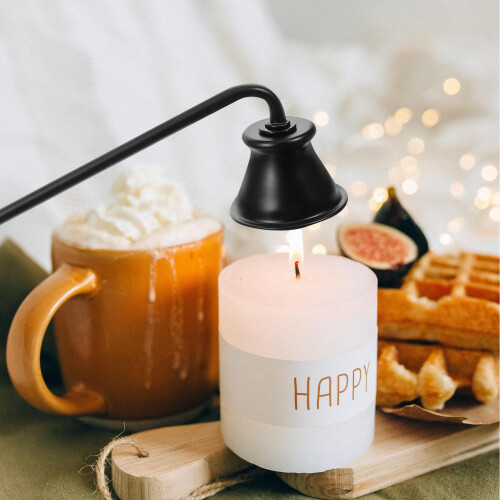 Candle Extinguisher High Temperature Snuffer Black 1