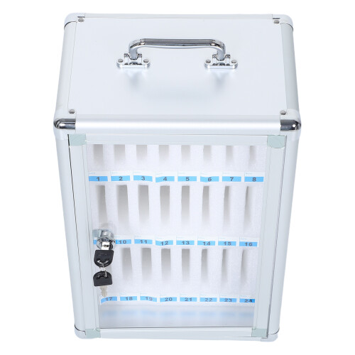 Metal Cell Phone Storage Cabinet With Slots