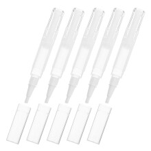 5Pcs Refillable Transparent Lip Gloss And Nail Oil Twist Pens