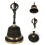Handle Hand Bell Metal Decorative Tabletop Copper Bell For Home 5