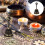 Handle Hand Bell Metal Decorative Tabletop Copper Bell For Home 7