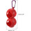 Silikon-Golfball-Greifer-Zubehör für Golfer Rot 2