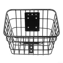 Scooter Front Basket Removable Durable Steel Construction With Large Storage Capacity For Most Scooters
