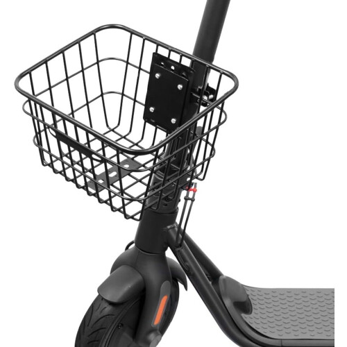 Scooter Front Basket Removable Durable Steel Construction With Large Storage Capacity For Most Scooters 1