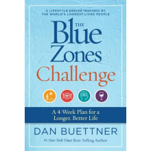 The Blue Zones Challenge by Dan Buettner Paperback Book