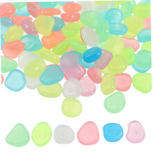 Glowing Rocks For Aquariums Decorative Stones For Aquarium And Outdoor Use Glow In The Dark Decor