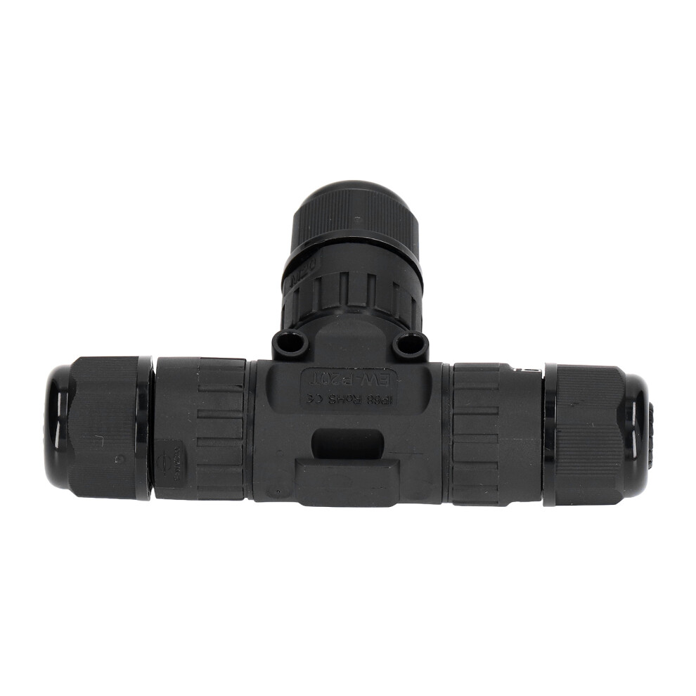 3 Way Waterproof T Junction Box Ip68 450V 16A 9Â12Mm Cable Connector 7891357517135