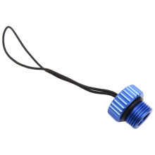 Diving Valves Threaded Aluminum Plug Protector Easy To Use Valve Protector, Aluminum