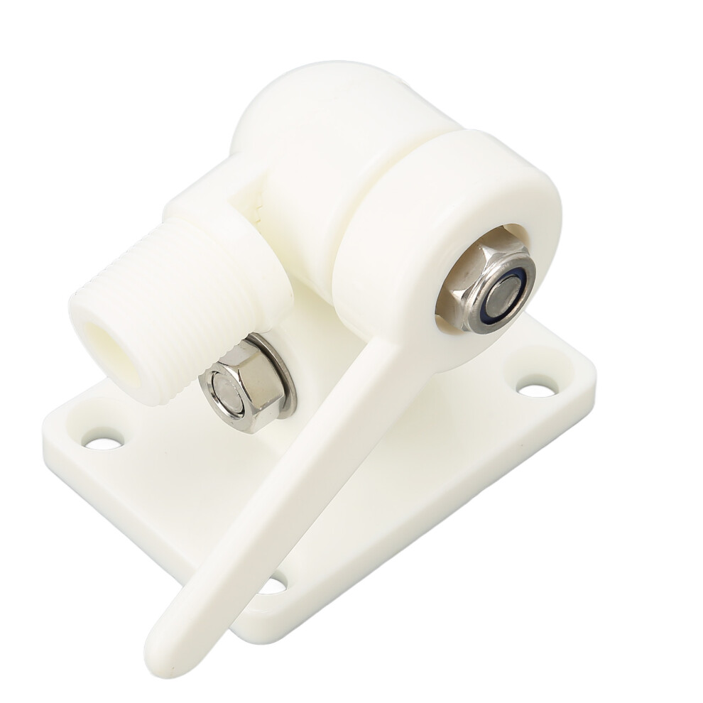 High Impact Nylon Boat Antenna Ratchet Mount Easy Installation White 6941357517374