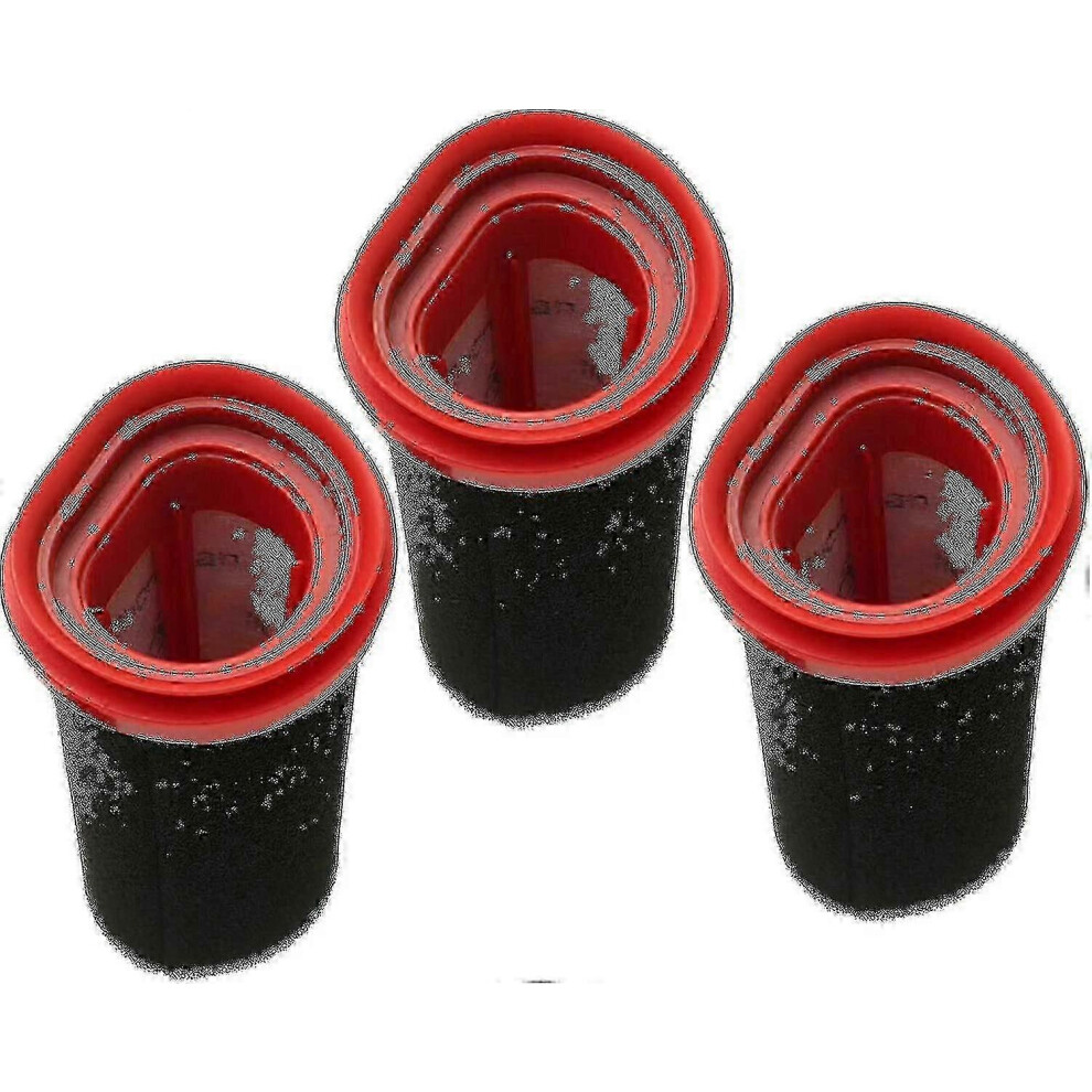 Kikidex (As Show, One Size) 3 Pack 25.2V/21.6V Filters For Bosch Flexxo Series 4 Cordless Vacuum Bbh32101 G20242010451