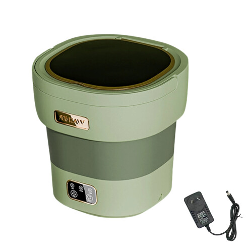 Pocketss automatic washing machine, 12L travel-Light Green AU