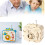Natuurlijk hout Wetenschapsexperimentkits Draadloze 2