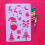 12 Pieces Christmas Stencils Reusable PET Templates for Kid 4