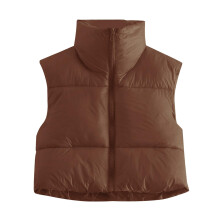 Gilet d'hiver pour femmes MAVIS LAVEN, marron, taille XS