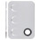 Edelstahl-Make-up-Mischplatte mit Spatel, rechteckige Form 1