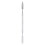Edelstahl-Make-up-Mischplatte mit Spatel, rechteckige Form 11