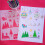 12PCS Christmas Drawing Stencils for Kids Gift Card Making 7