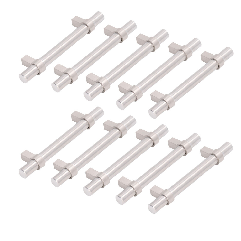 Set Of 10 201 Stainless Steel Cabinet Pulls Modern Durable Metal Drawer Handles 8701357519246