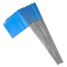 (As show, pink) 100Pcs Marking Flags Lawn Flag Markers Waterproof Non-Fading Widely Used PVC Landscape Flags Sprinkler Flags