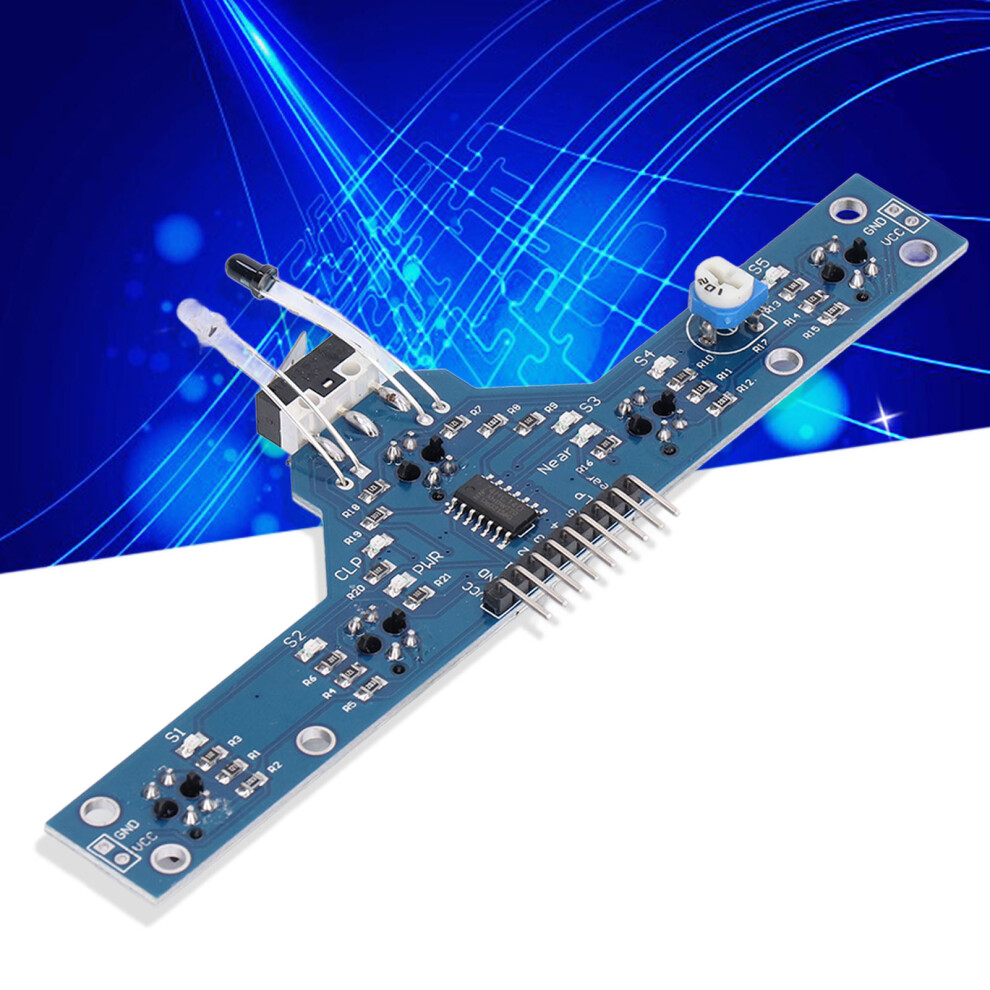 5 Channel Smart Car Toy Robot Module With Infrared Sensors Array 8451357522653