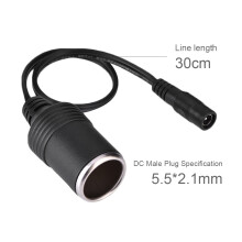 12V DC Auto-Stromadapter Weiblich auf 12V Weiblicher Steckdose 5,5x2,1mm