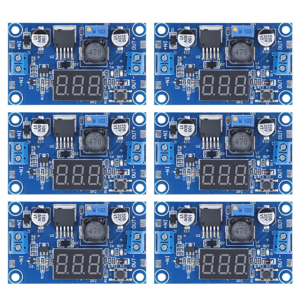 6Pcs Dc-Dc Buck Converter 4.0-40V To 1.25-37V 2A Stable Electronic Components 4691357524507