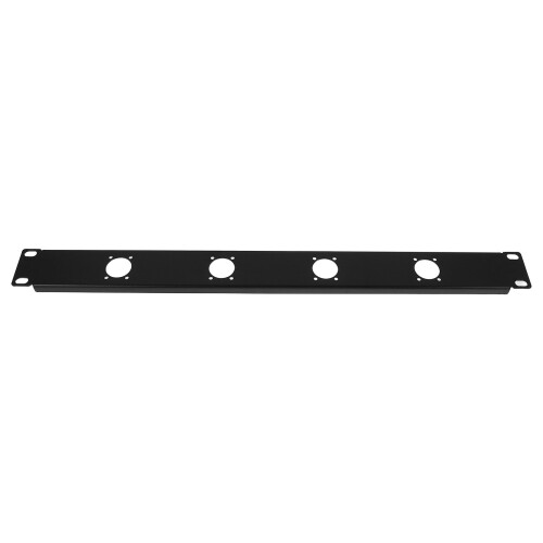 Xlr Panel Mount: 1U 4 Poort Audio Patch Panel Scharnierende Beugel