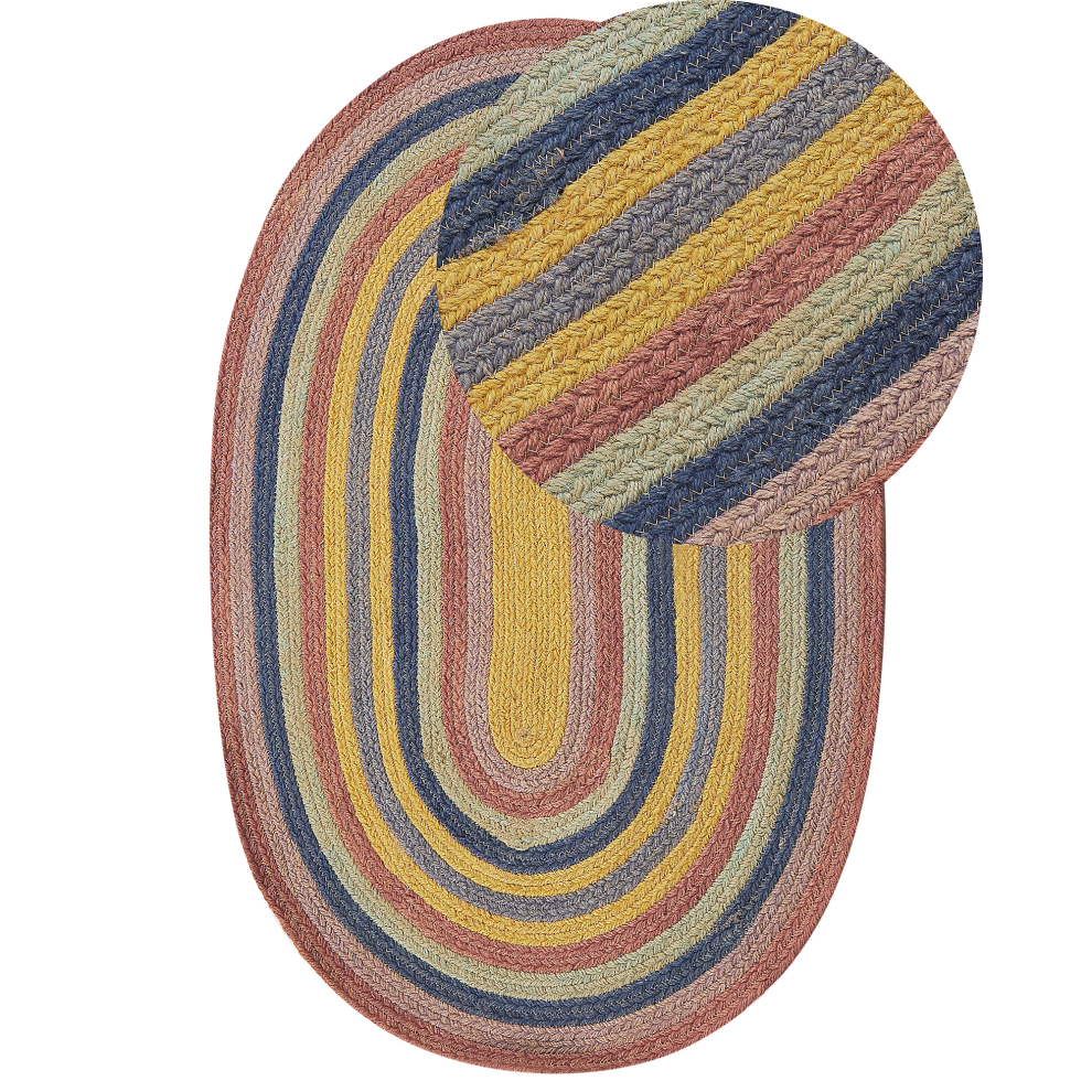 Kids Rug PEREWI Multicolour 70 x 100 cm Jute-image-OPC-PM7C55P-NEW