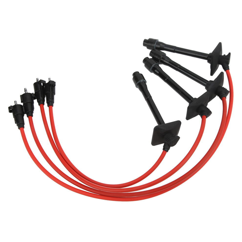 4 Pack Ignition Cable Kit 90919Â22400 For Camry Solara 2.2L L4 Cars 7891357526892