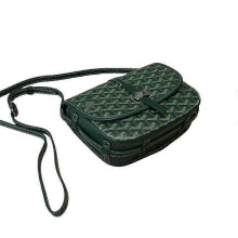 (Green)Messenger Bag Small Square Bag Shoulder Crossbody Bag_Lucky_B