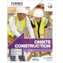 Onsite Construction T Level Core by Mike Jones Paperback Book