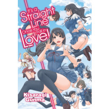 Its a Straight Line Once You Fall in Love by Gunma Kisaragi Paperback
