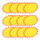 100 11X6 Cm Reclamepapier Explosiesticker Prijsaangeving 10