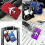 Rectangular Luggage Tags Set of 6, Suitcase ID Travel Labels 4