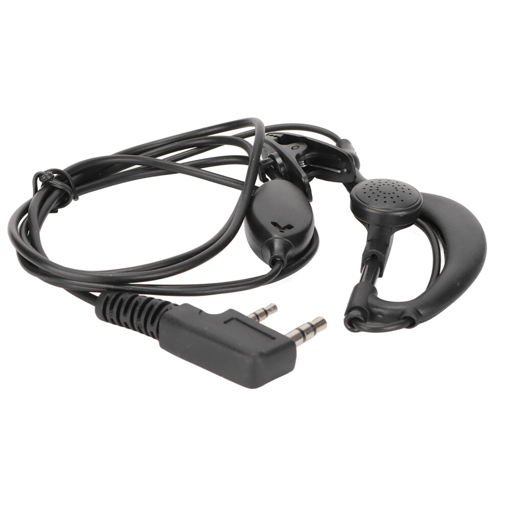 Clip-On Walkie Talkie Headset For Bfâ888S Uvâ5R - Ideal For Noisy Areas 5011357529033