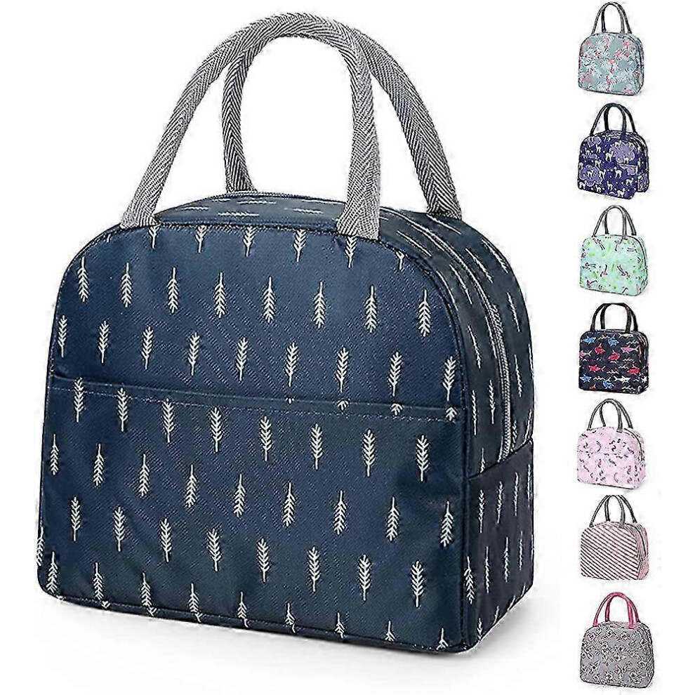 Small Insulated Lunch Bag for Women, Work School Thermal Cooler, Kids Food Container