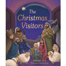 The Christmas Visitors by Deborah Lock Hardcover Book
