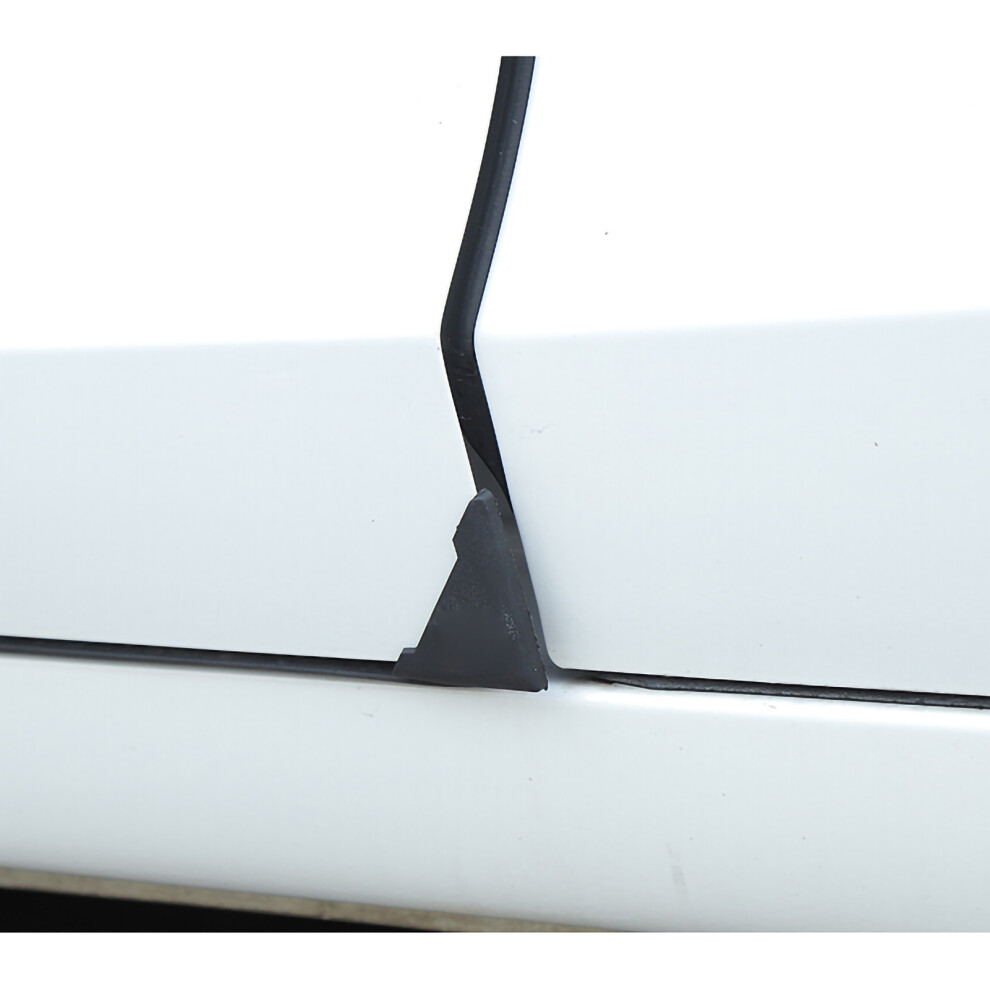 Vehicle Door Edge Corner Guard 60X50mm Impact Protection Anti Scratch Type 4 7651357530806