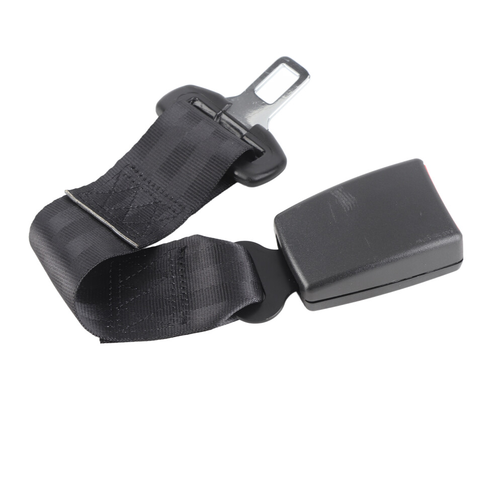 Universal Car Seat Belt Extender 23Cm/36Cm Nylon & Abs Lightweight Black 8231357530946