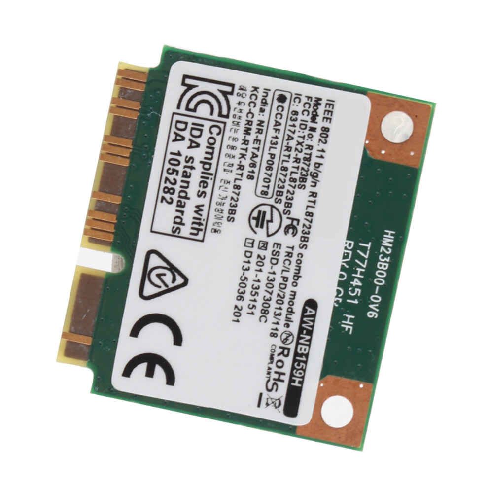 Mini Pcie Network Card 300Mbps 802.11B/G/N 2.4Ghz Plug & Play 9451357531463