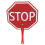 Portable Plastic Double Side Go/Staop Sign with Handle-STOP 1