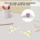 10Pcs 2-in-1 Set Square 180 Degrees Math Protractors-C 3