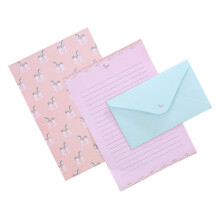 Elegant Floral and Animal Print Envelope and-Pink Trojan