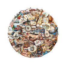 50Pcs Travel Themed Decorative Sticker Sticker Laptop Fridge