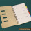 Thick Page Twist Notepad 25K Capacity Sectioned Design-Sky Blue 6
